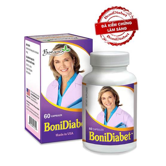 BoniDiabet + - giúp giảm các biến chứng của bệnh tiểu đường
