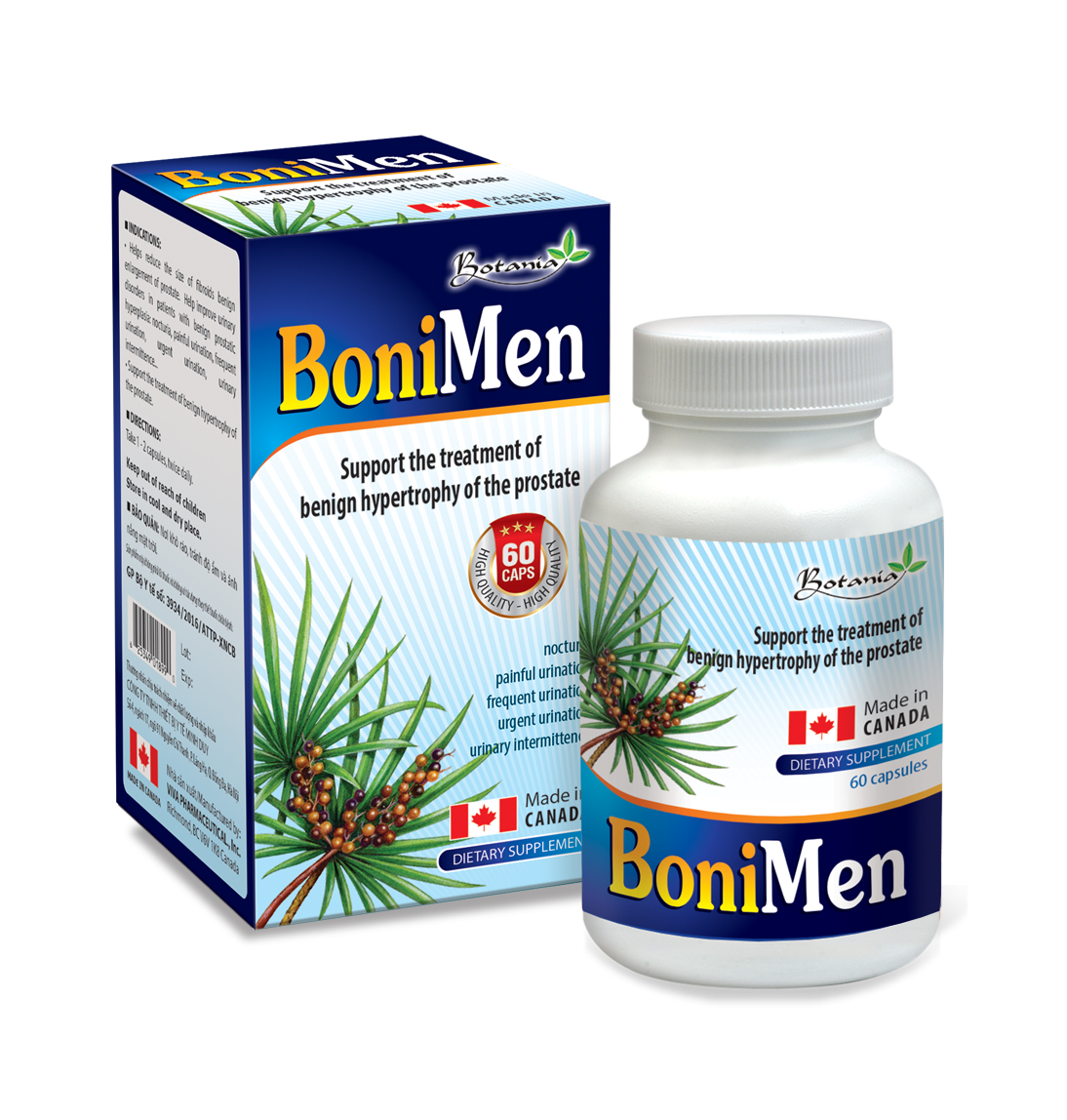 Bonimen - giúp giảm triệu chứng và kích thước phì đại tiền liệt tuyến